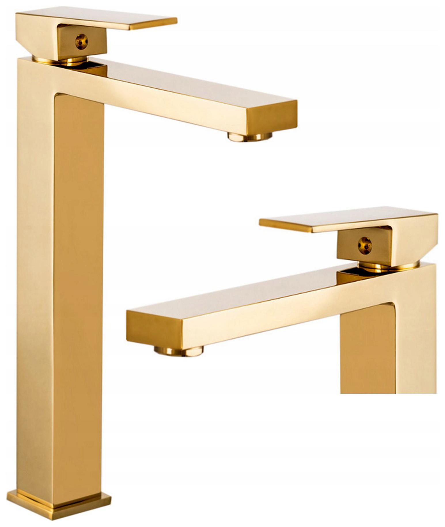 Vysoká Zlatá Umyvadlová Batéria Na Dosku Ister