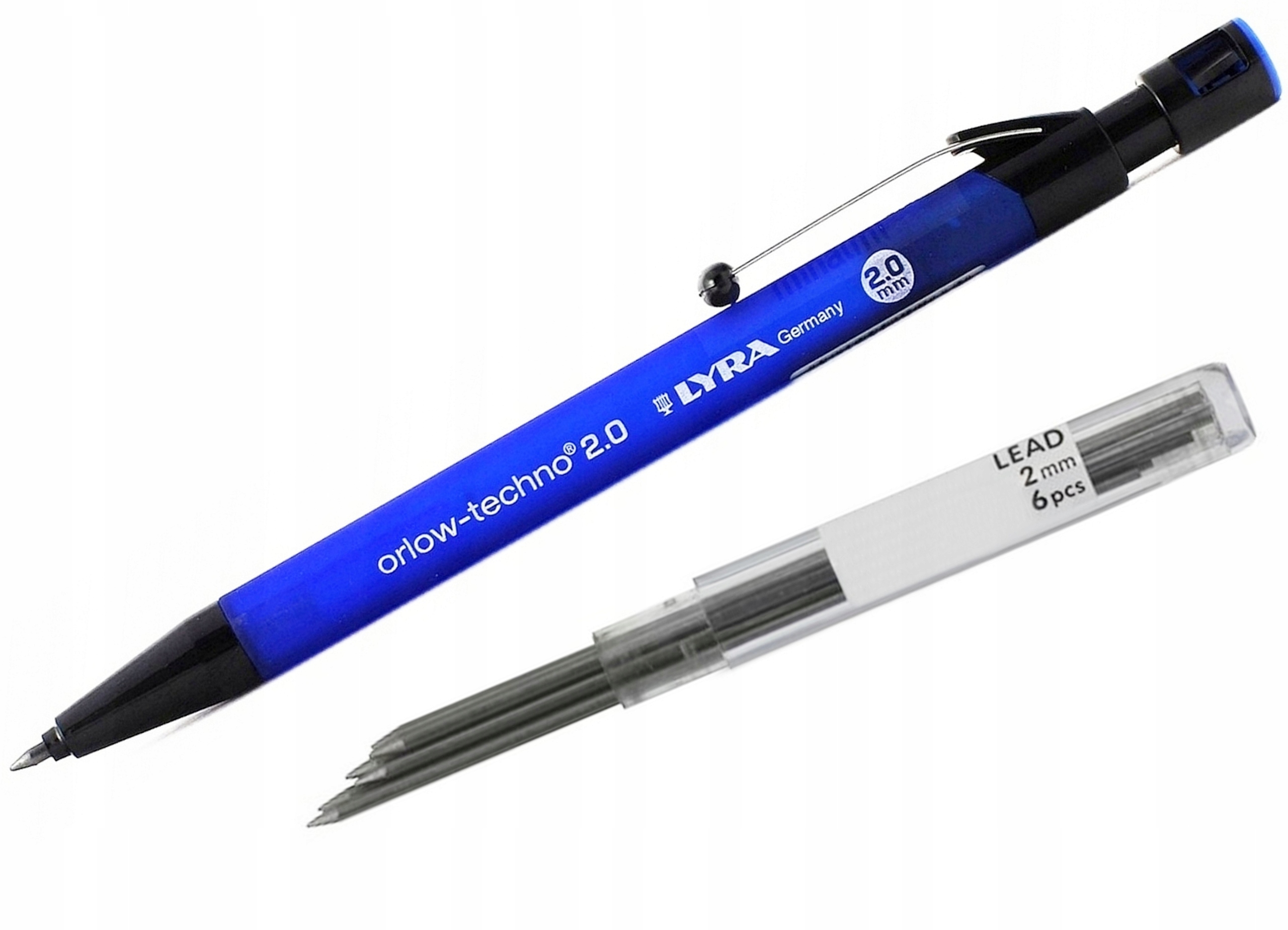 OŁÓWEK AUTOMATYCZNY 2 MM LYRA + 6 GRAFITÓW