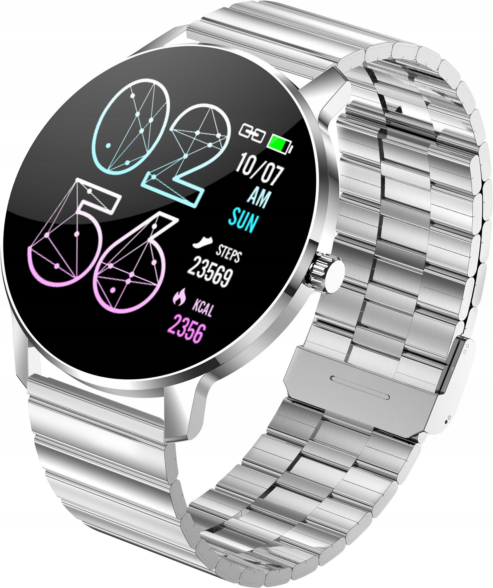 Smartwatch BEMI Ari Srebrny