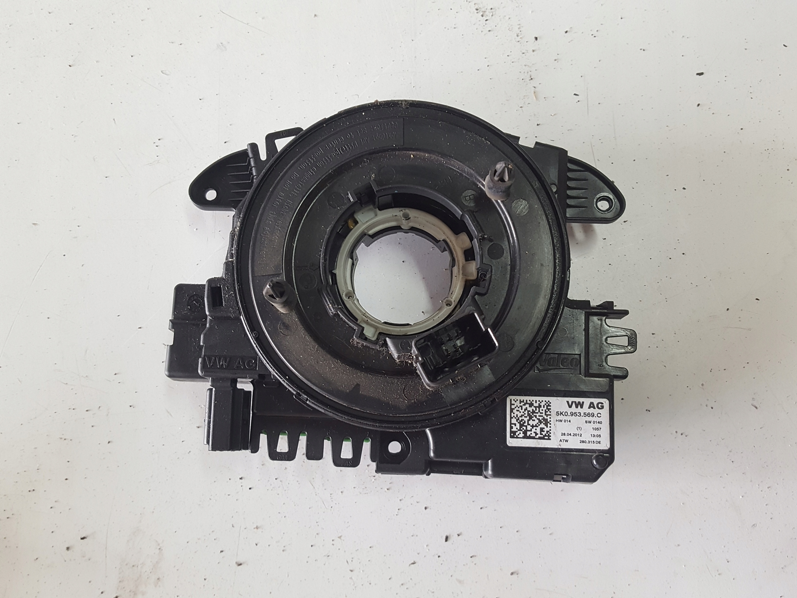 SEAT LEON 2 II LIFT 09-12r TAŚMA AIRBAG ZWIJAK 5K0953569C