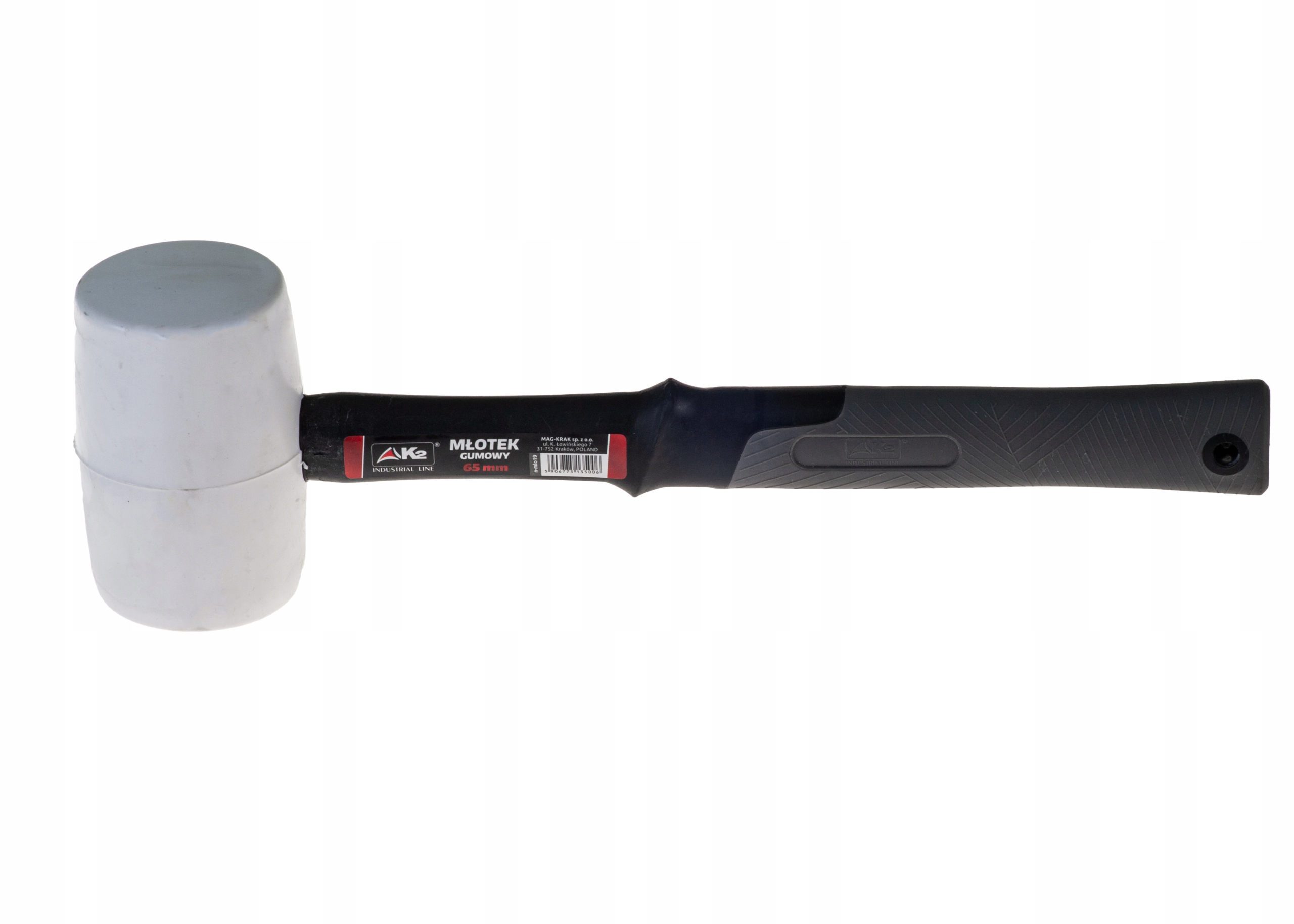 

Młotek gumowy marki K2 65mm