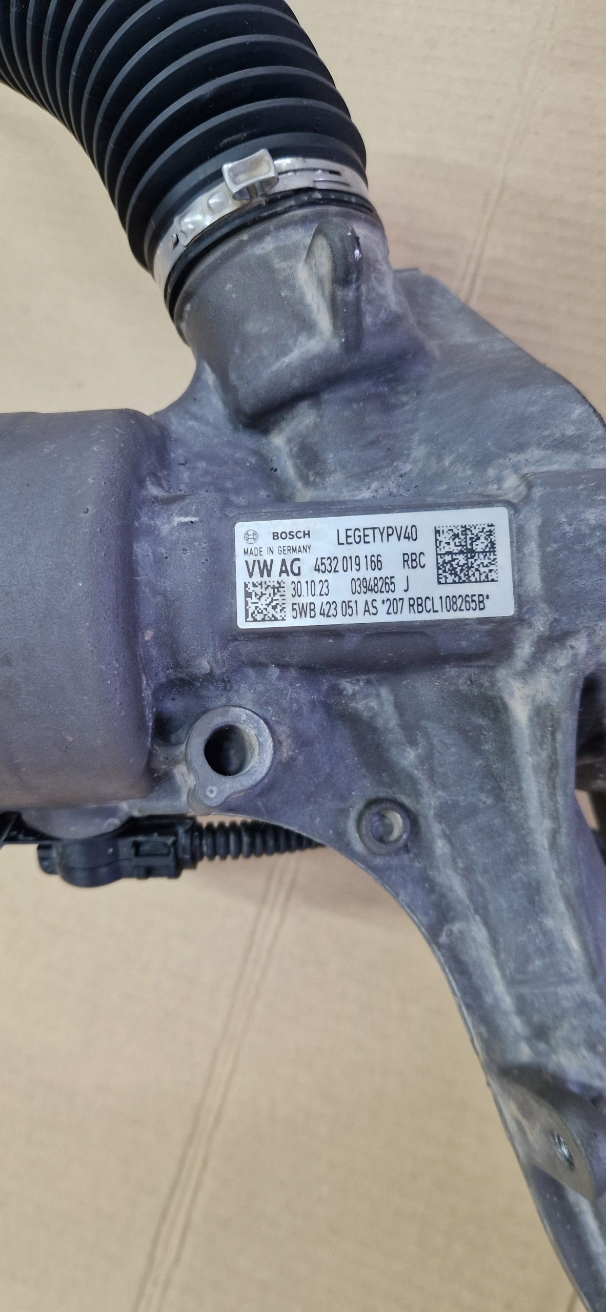 control VW SKODA 5WB423051AS as new original complete
