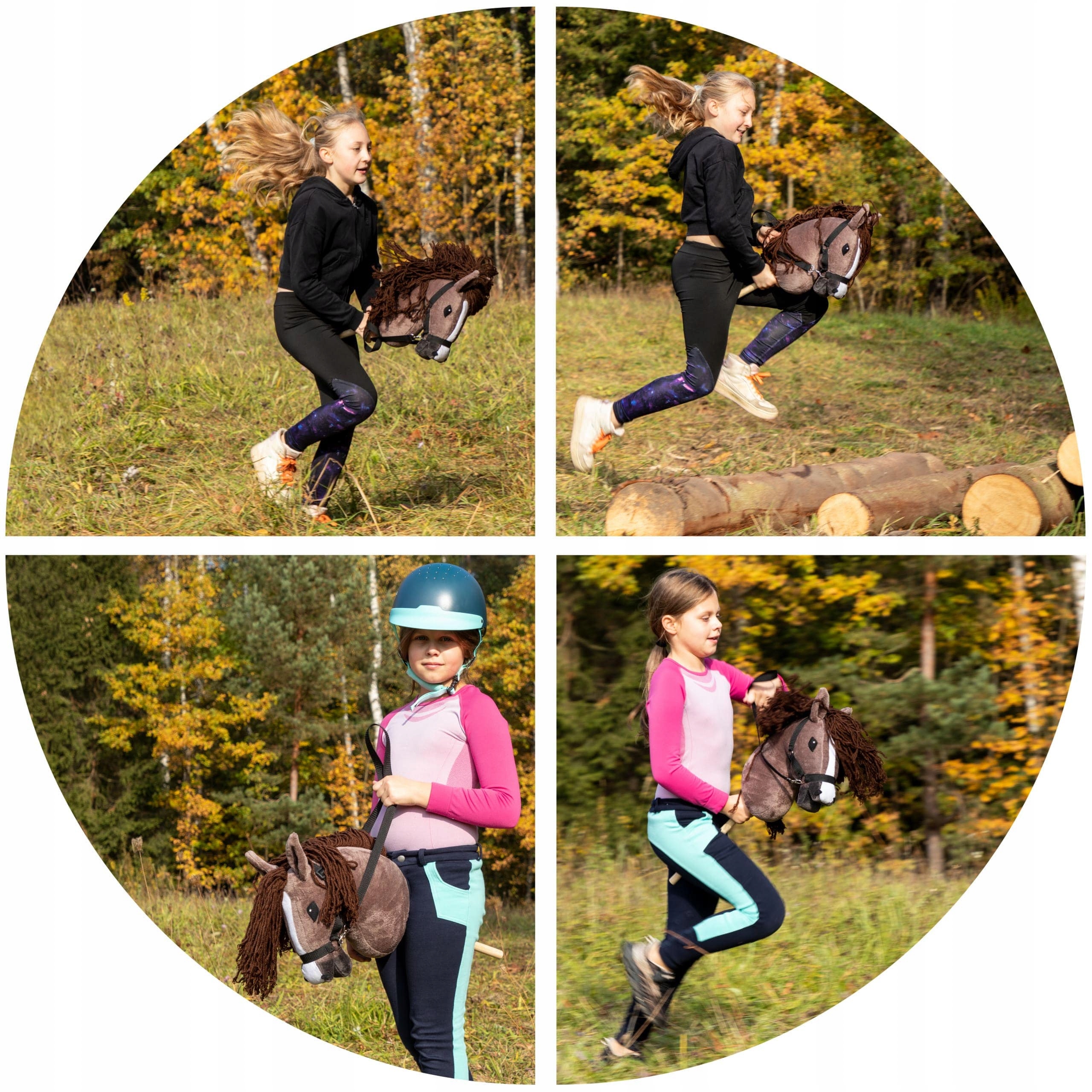 KONIK NA KIJU KOŃ HOBBY HORSE SKIPPI GŁOWA KONIA A3 + KANTAR + WODZE ZESTAW Kod producenta 5906660867050