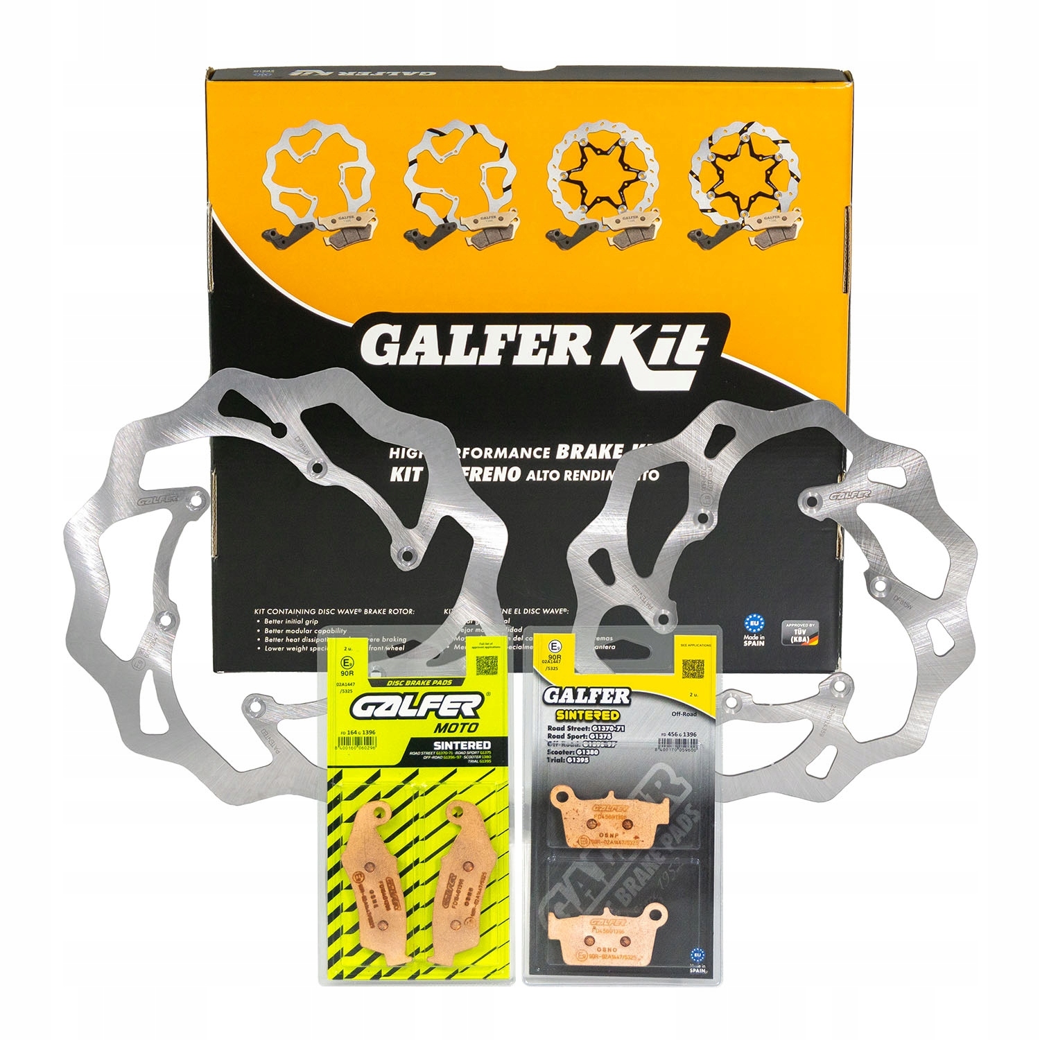 Galfer Sada Beta Rr 2T 250/300 Racing '13- Rr 4T 350/390/430/480 Racing
