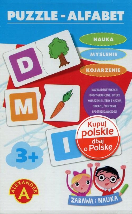 

Puzzle Alfabet. Zabawa i nauka