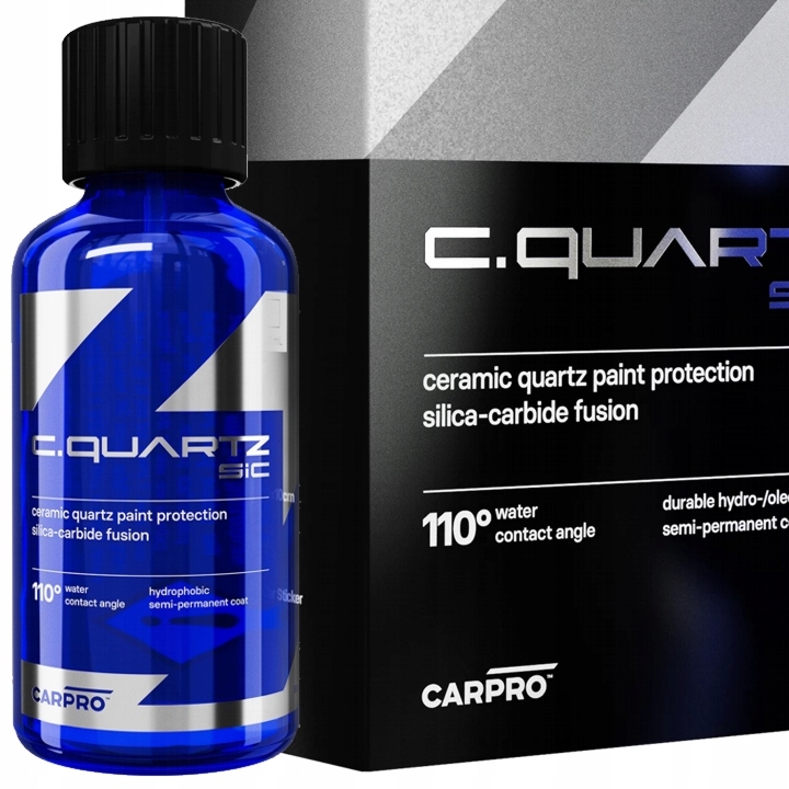 CarPro CQuartz SiC Kit powłoka ochronna zawiera węglik krzemu zestaw 30ml