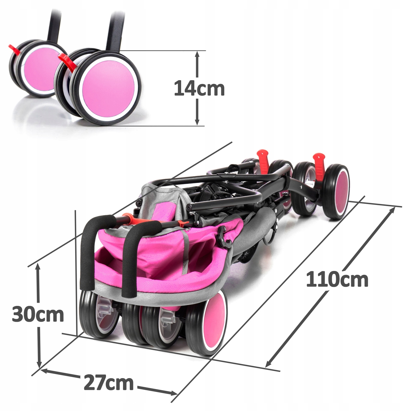 LEKKI WÓZEK SPACEROWY PARASOLKA SPACERÓWKA MOOLINO Model Compact