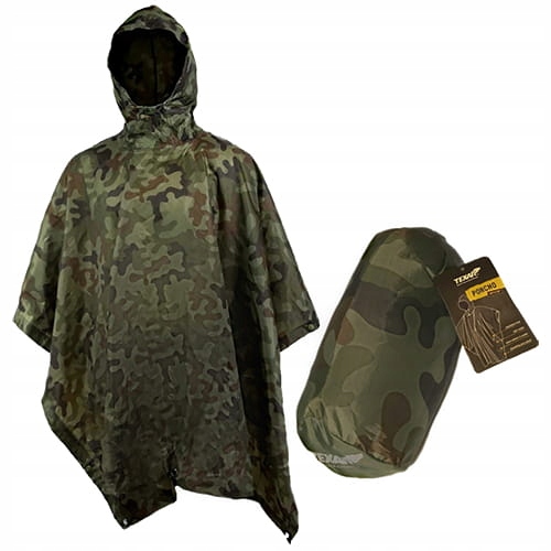 

Poncho Ponczo Wojskowe Ripstop WZ.93 Pl camo Texar