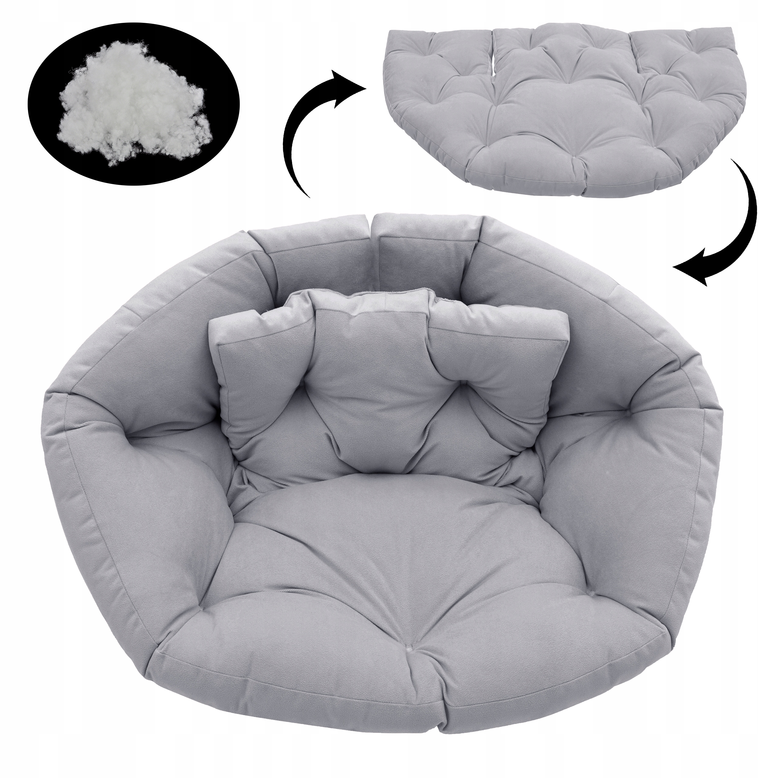 Levně Pelíšek Lehátko Pro Psa Kočku 65x55 Rozkládací