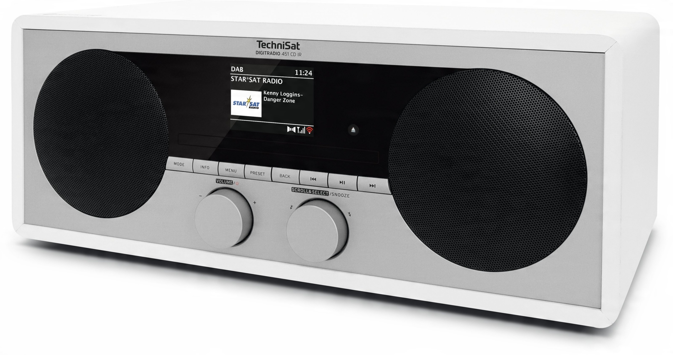 CD-плеєр Інтернет-радіо WiFi DAB FM BT USB функції RDS