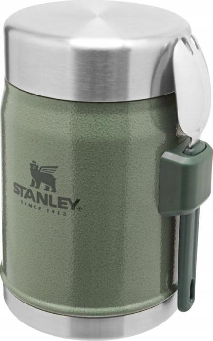 Stanley Legendary Food Jar Green Spork Termoska na potraviny Stanley 0.4L Ocel