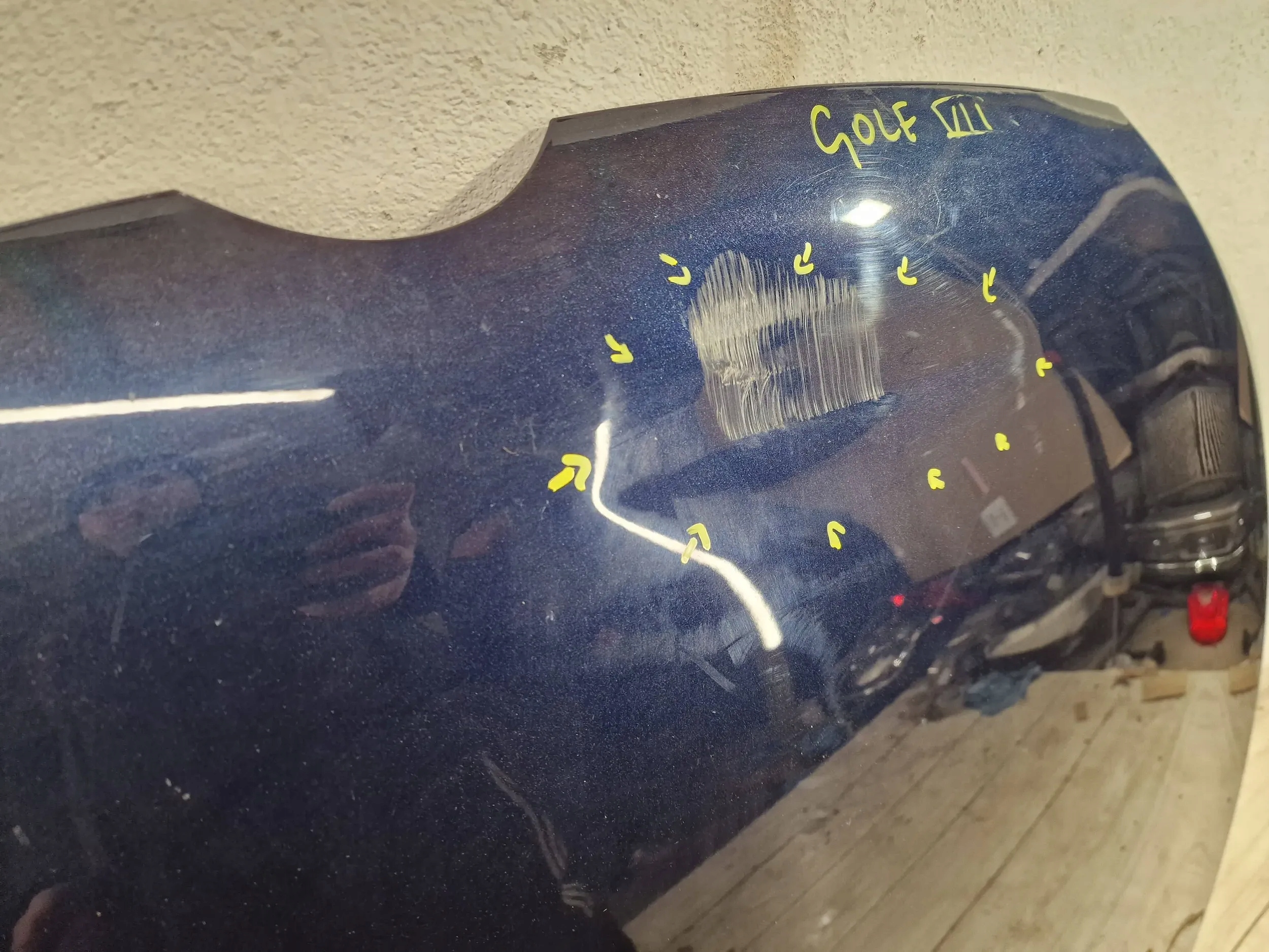 Motorhaube VW Golf V Bonnet Hood - Thumbnail 6