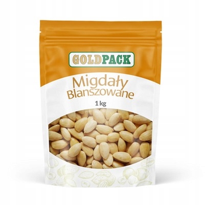 1x 1kg Goldpack MIGDAły blanszowane