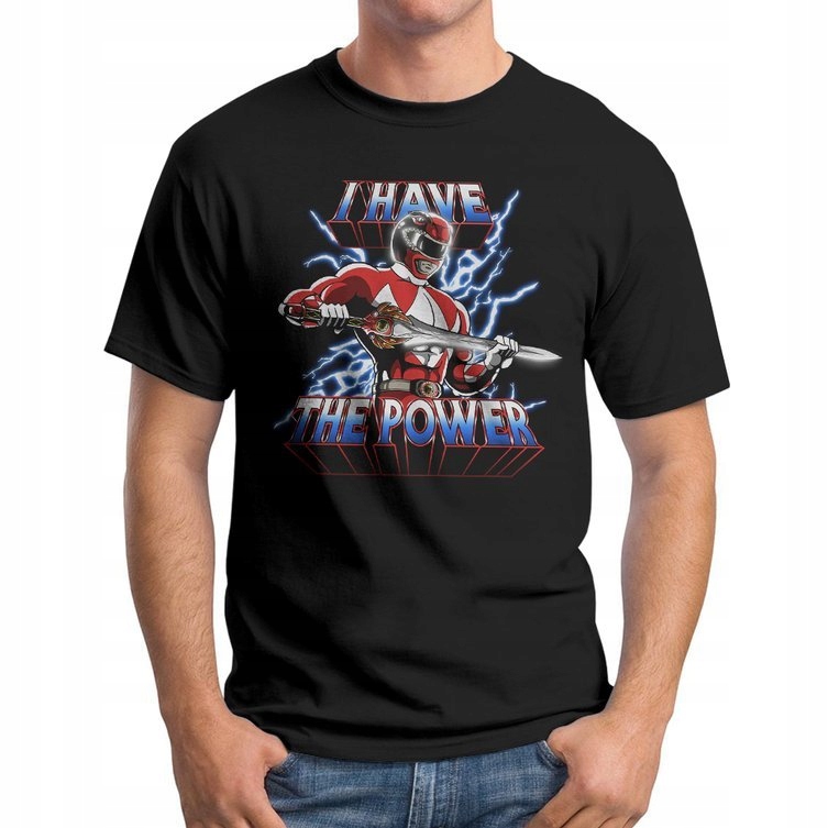 

Koszulka T-Shirt I Have The Power Red Ranger M