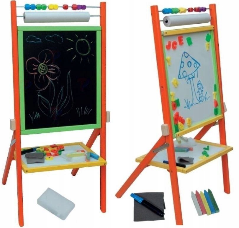 

Tablica 5w1 Magnetyczna Kredowa Papier akcesoria