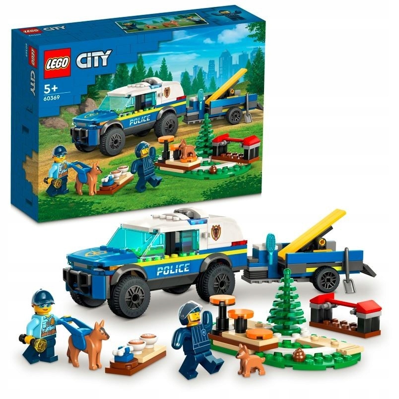 

Lego City Szkolenie psów policyjnych 60369