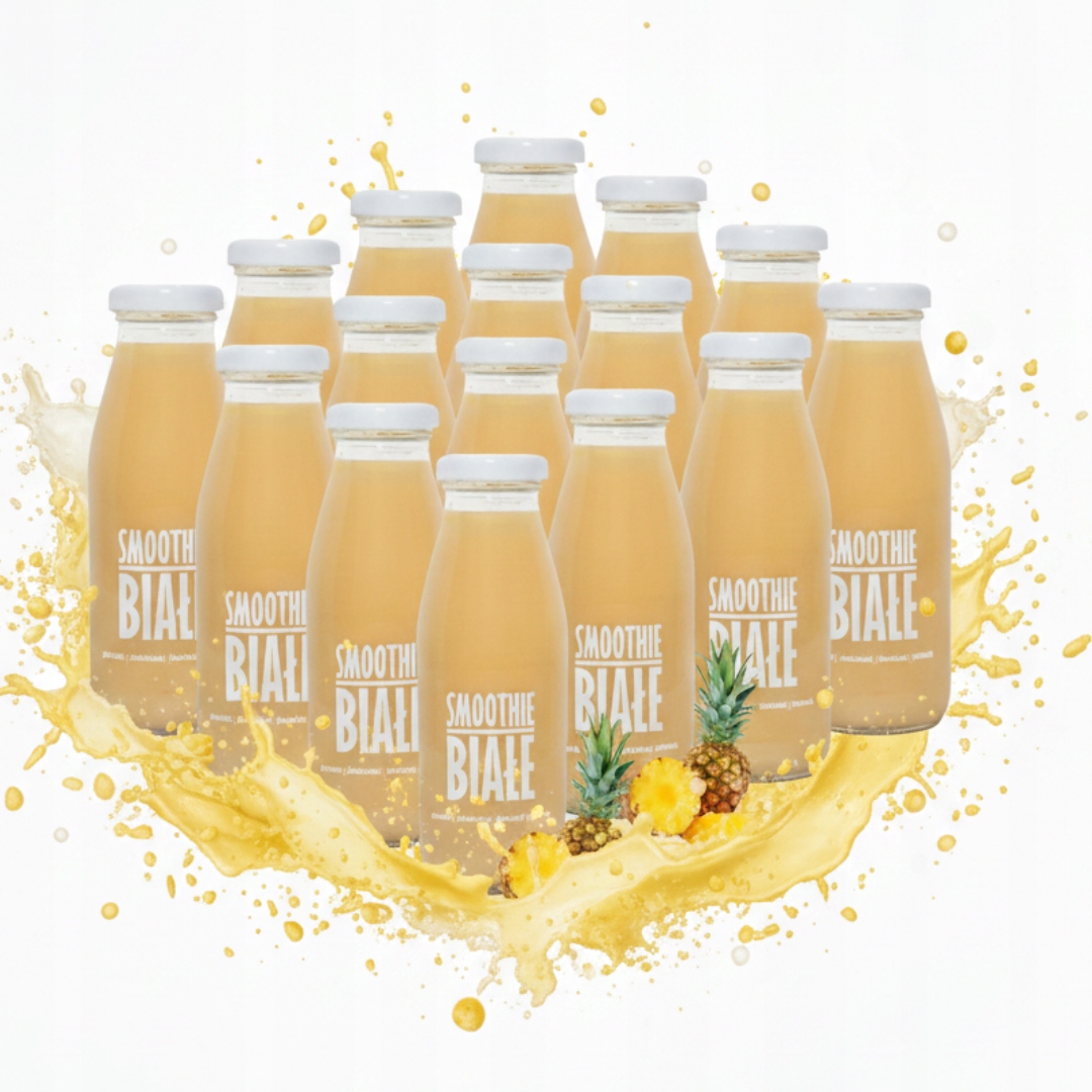 12 x Smoothie kokos ananas banán jablko Nfc ovocná pěna Sadvit
