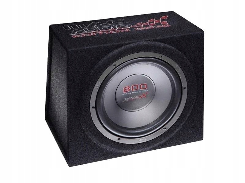 SKRZYNIA SUBWOOFER MAC AUDIO EDITION BS30 BLACK