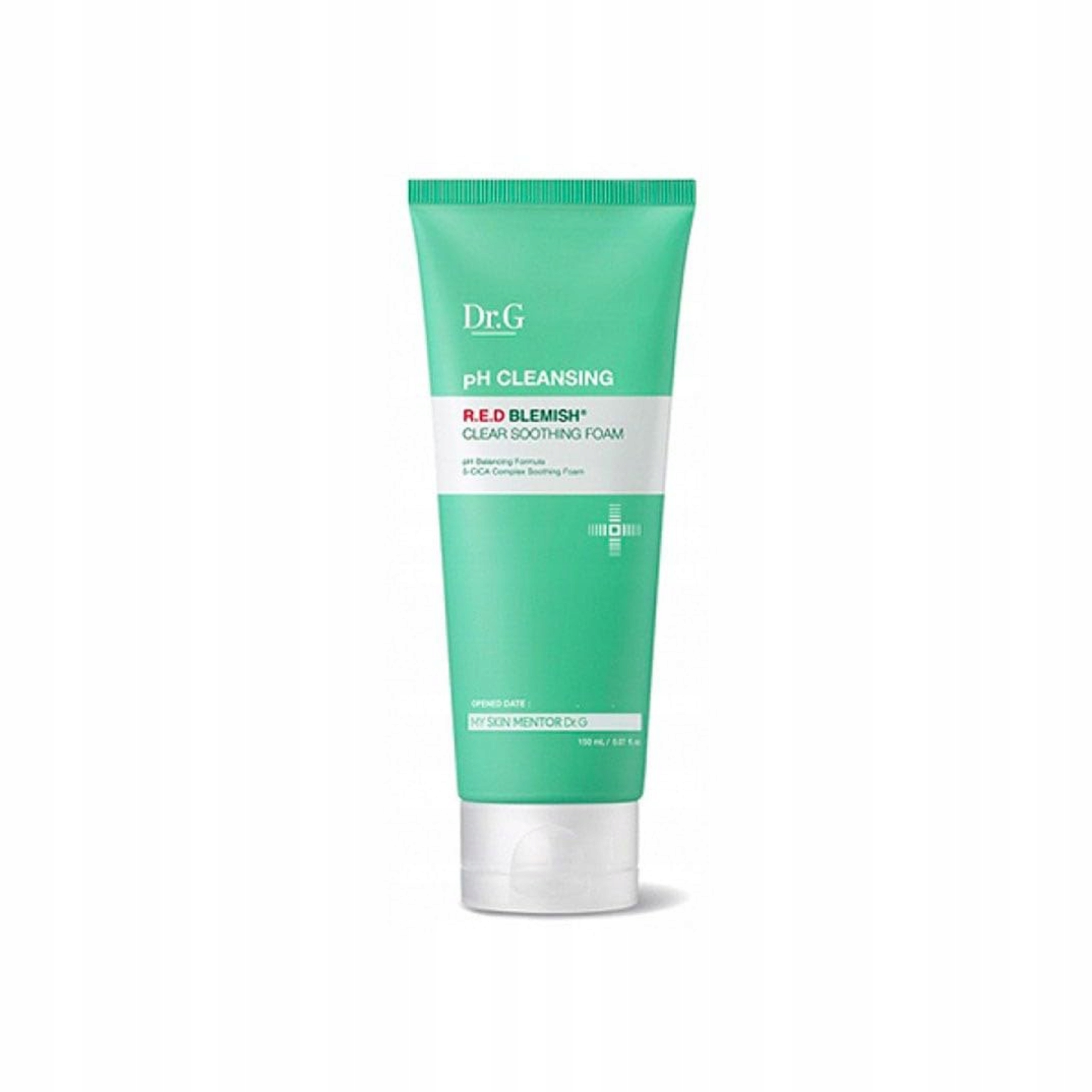 Doctor.G pH Čisticí R.e.d. Blemish zklidňující pěna 150 ml Čisticí pěna