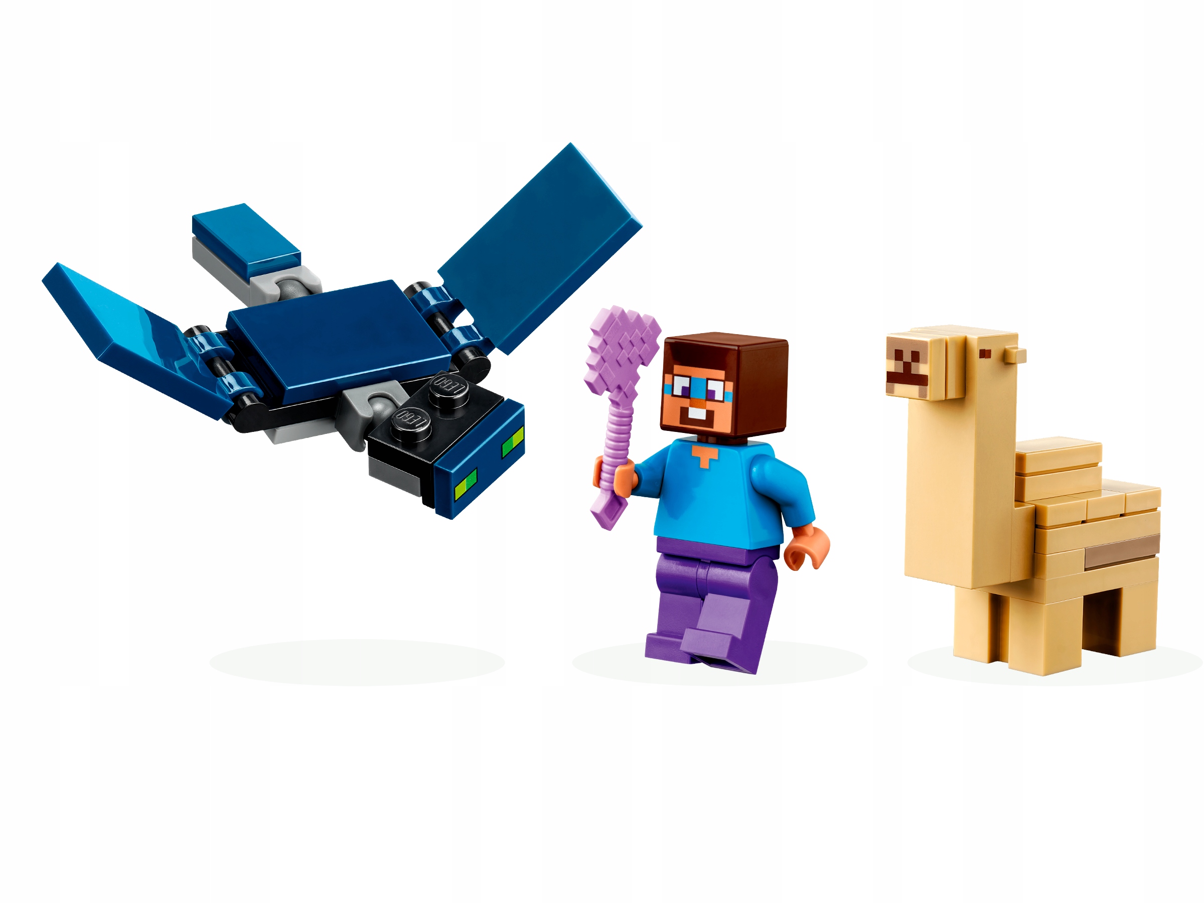 LEGO Minecraft Pustynna wyprawa Steve’a 21251 - 75 elementów dla dzieci +6 Liczba elementów 75