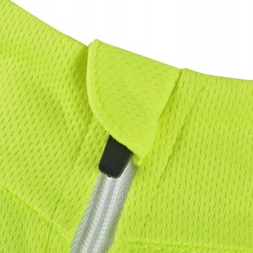 ROCKBROS Kamizelka Rowerowa Kamizelka Odblaskowa Oddychająca Kolarska 4XL Materiał dominujący poliester