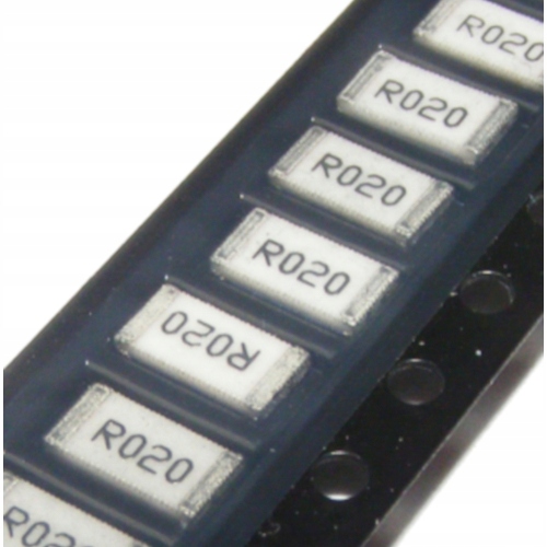 

Rezystor opornik Smd 2010 20mohm 0R020 5% 1W x5