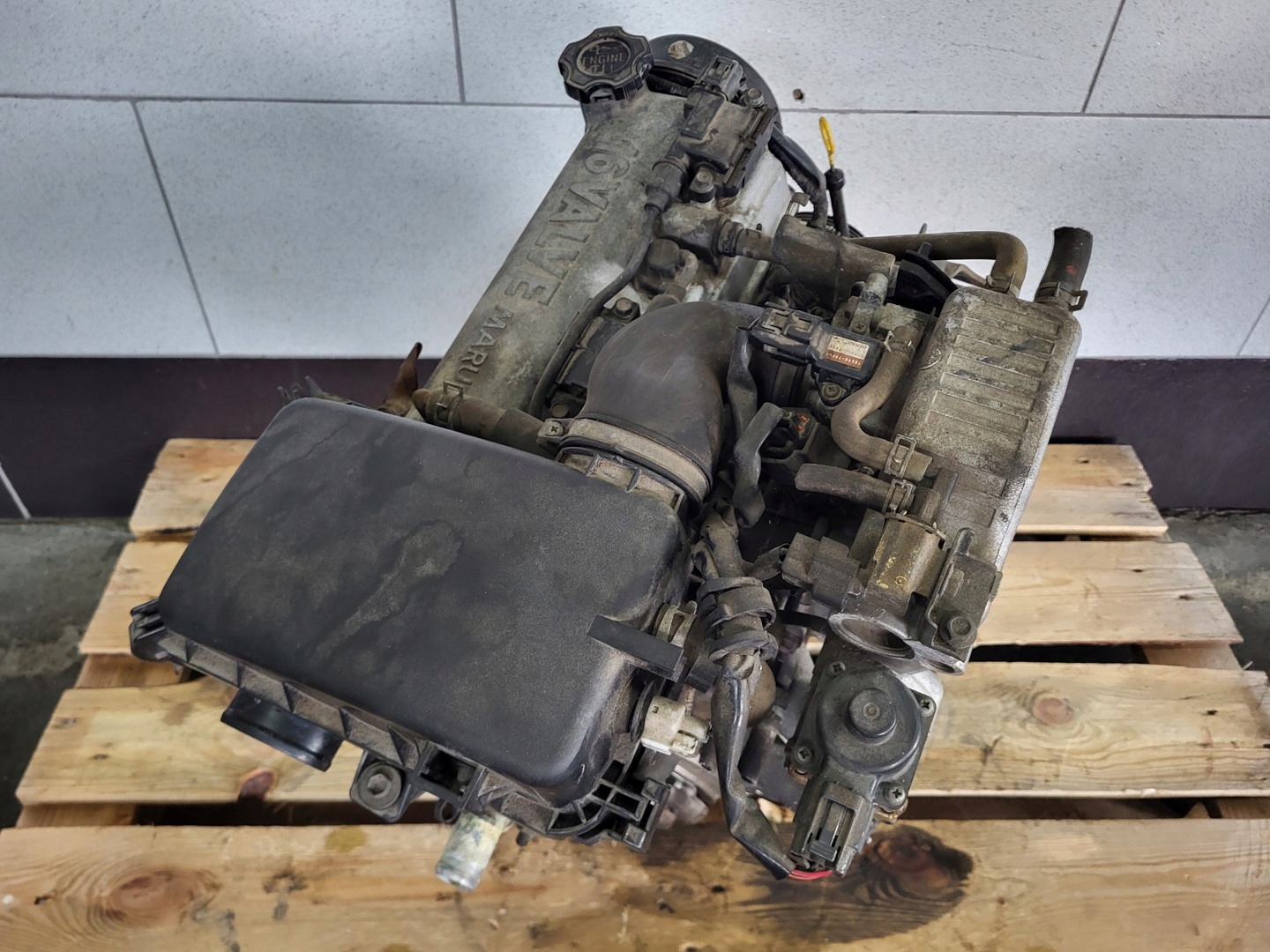 Двигатель комплект 1.1 b F10DN suzuki Alto V 02-05r