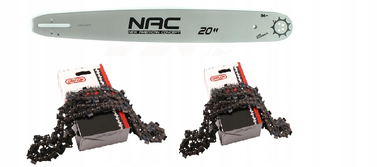 

Prowadnica Nac 50cm 325/1,5mm 2 łańcuchy Oregon