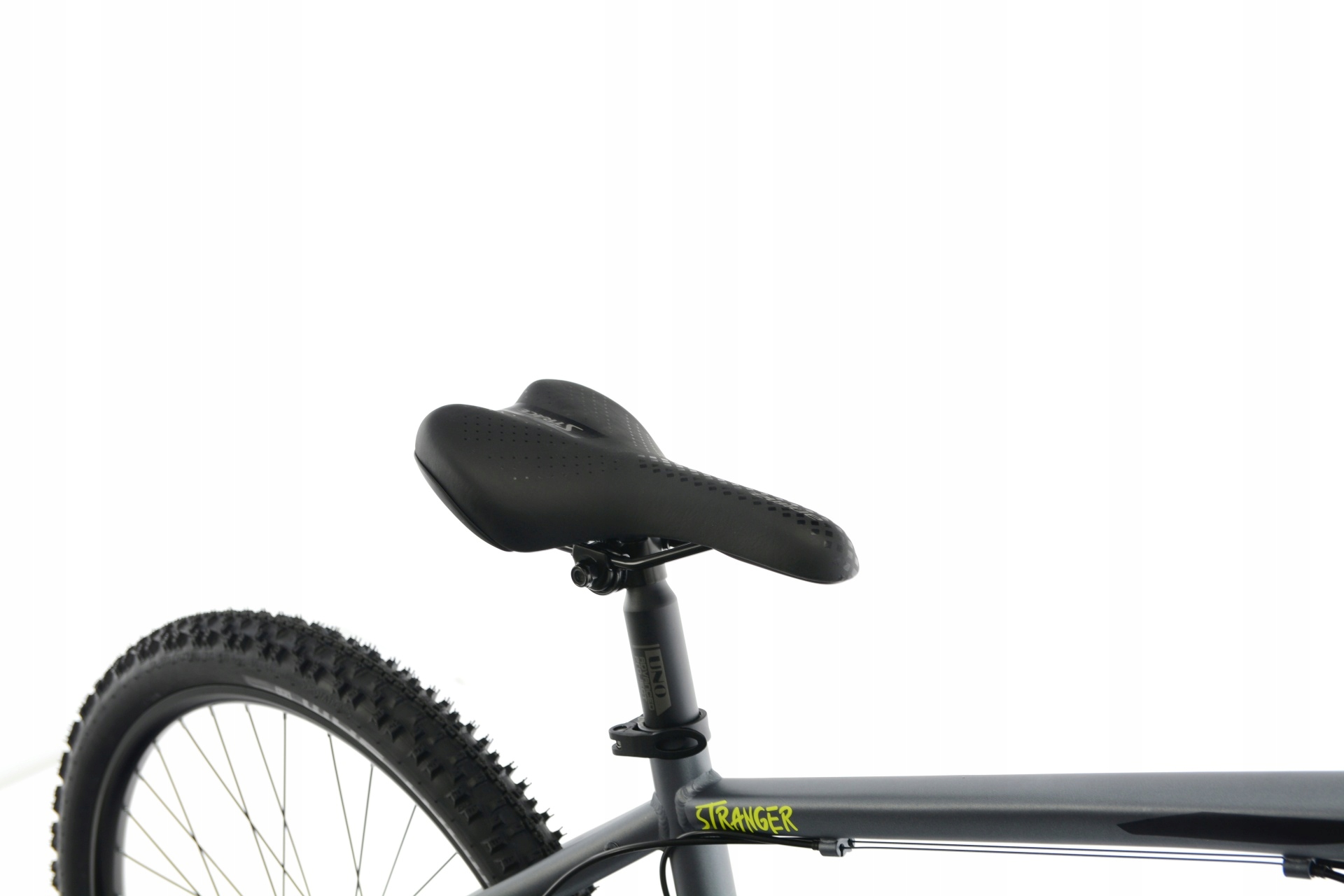 Rower MTB 26 Kands Stranger 2xT hydraulika grafit-zielony R17 2024 Amortyzacja przód