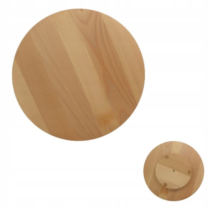 

Obrotowa Deska 40 CM Do Pizzy, Ciasta Serów Drewno