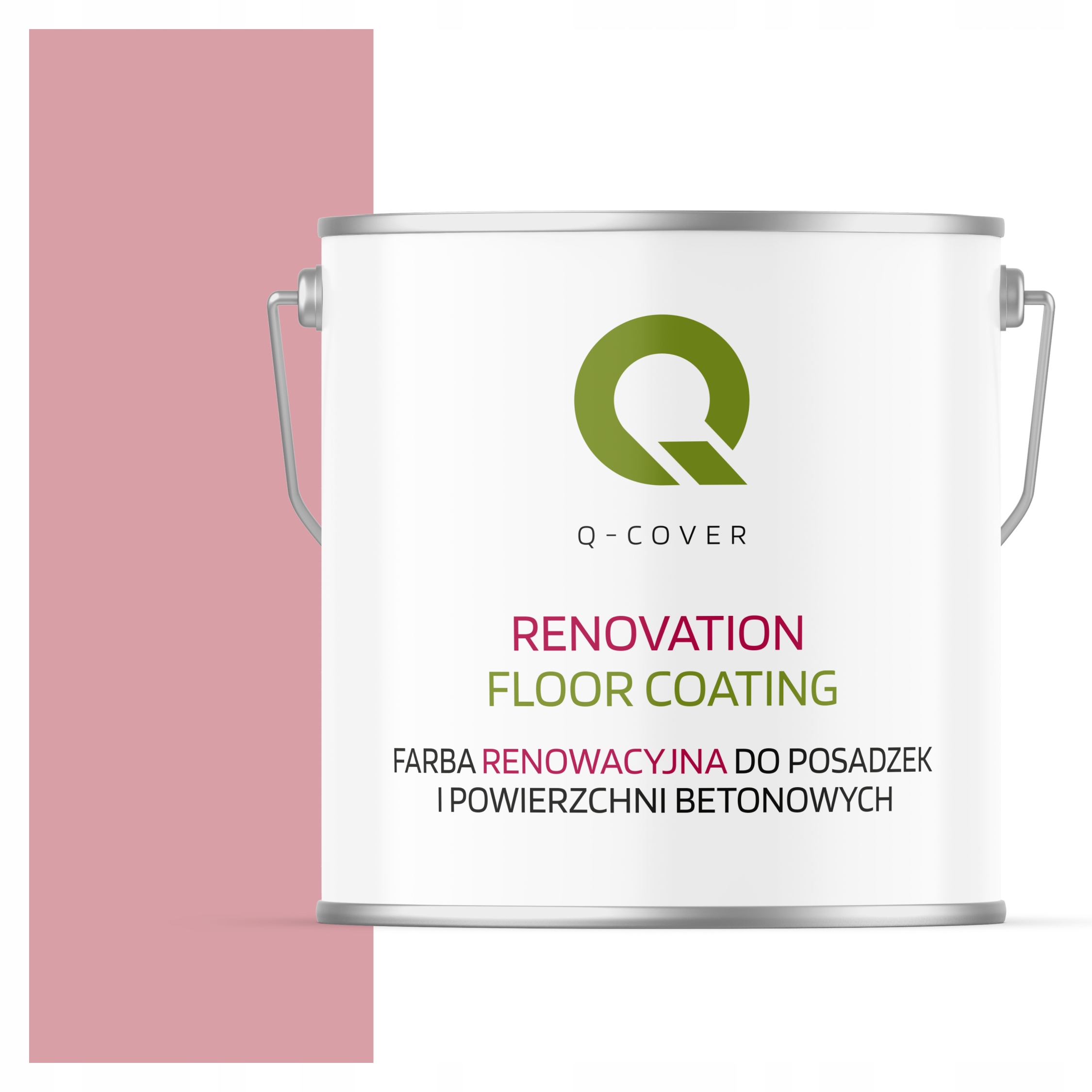 Farba Na Renováciu Betónových Podláh Ružová Svetlá RAL3015 Polomatná 5L Výrobca