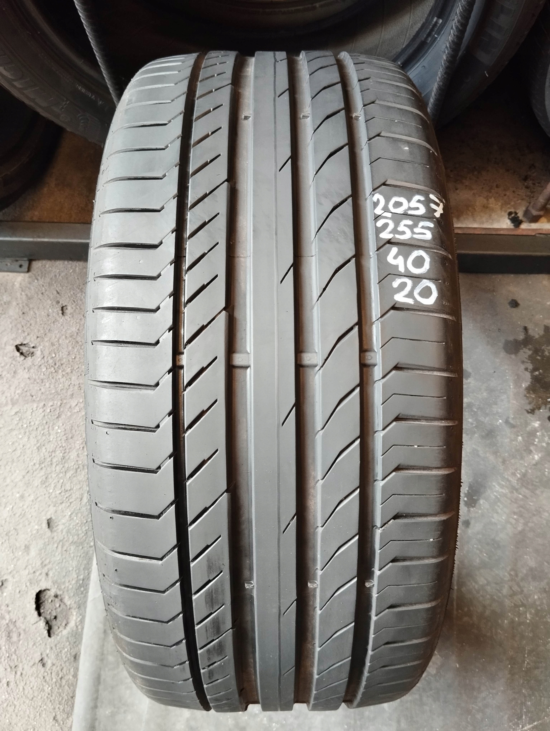 CONTINENTAL CONTI SPORT CONTACT 5 255 40 20 101 V XL SEAL