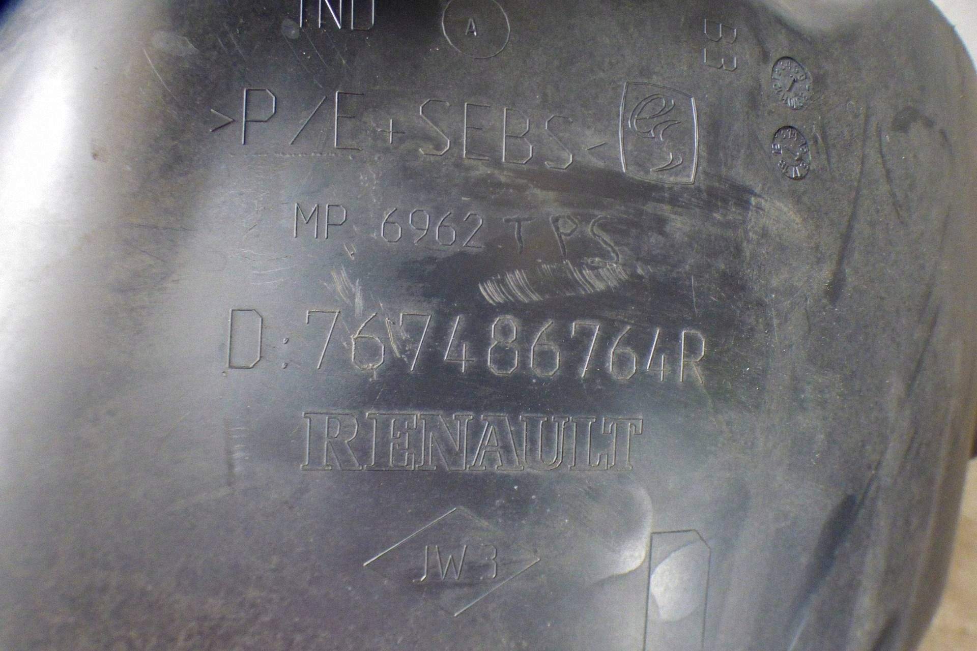 Renault Clio IV HB 5D mudguard right rear part 767486764R original st.BDB