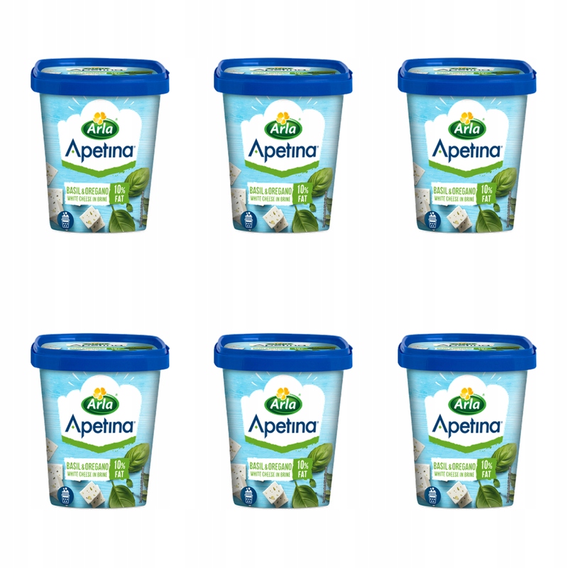 Apetina Light w kostkach bazylia i oregano 410g/200g X6