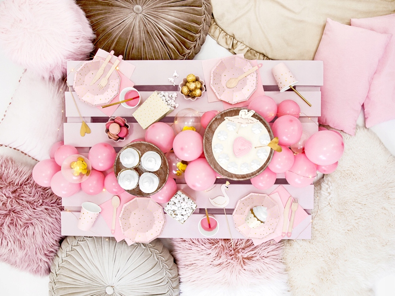 Serwetki Trójwarstwowe J. Różowe 33x33cm 20 sztuk Marka Party Deco