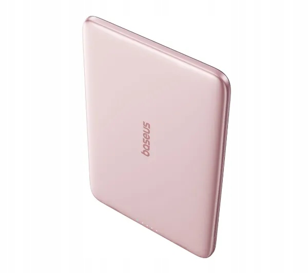 Powerbank Baseus PicoGo AM41 Ultra-Slim Magnetic 5000mAh 20W Różowy