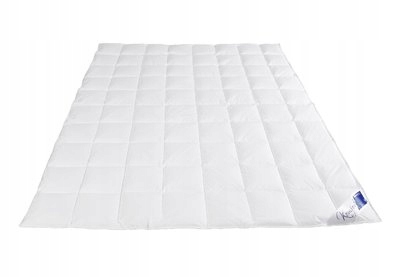 Letná prikrývka 155 x 220 cm Linea Böhmerwald 90% páperie 10% perie biela