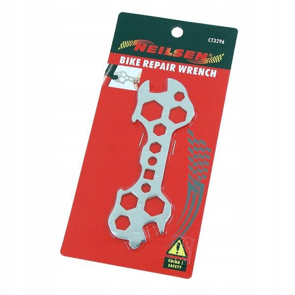 KLUCZ PŁASKI WIELOFUNKCYJNY DO ROWERU ROWEROWY Kod producenta CT3296