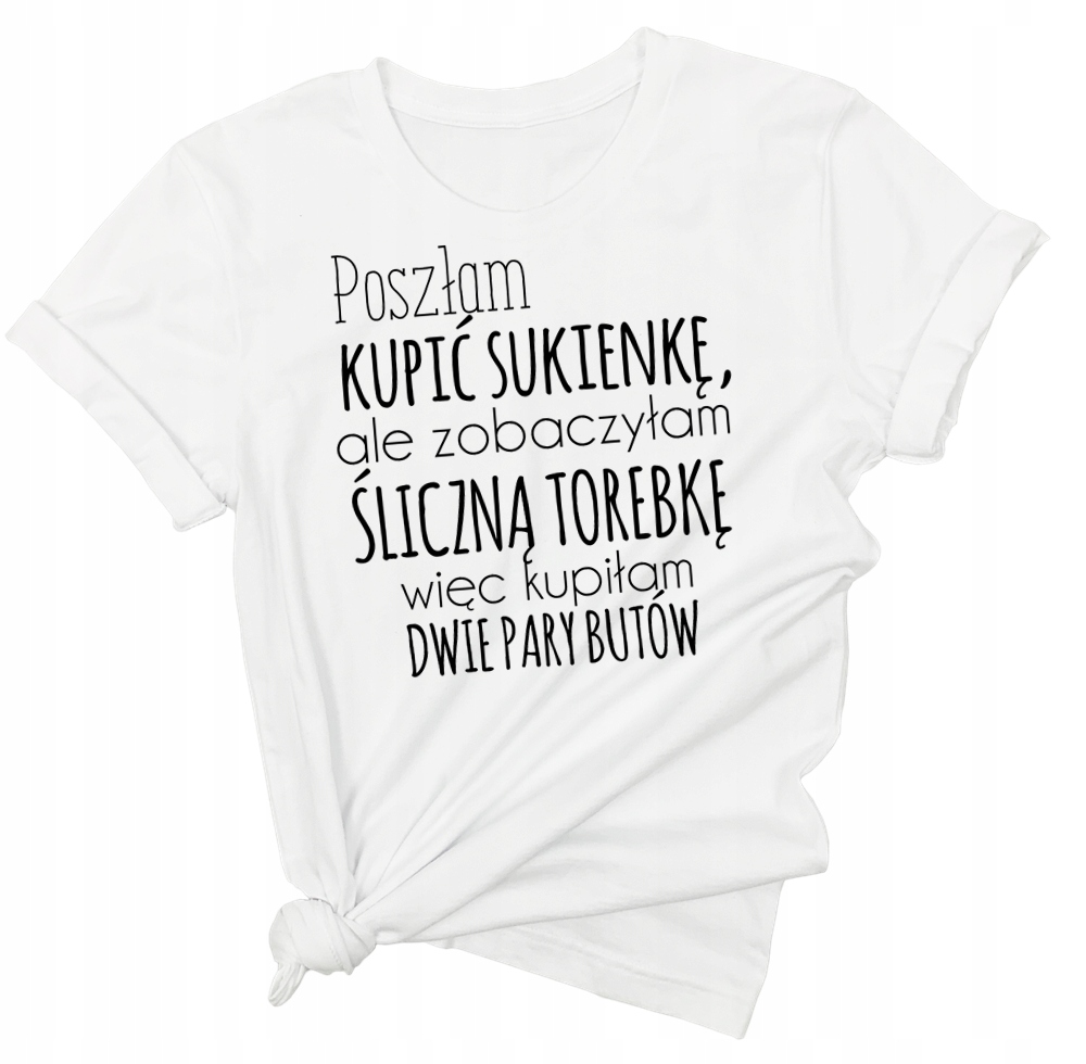 

Koszulka na prezent dla zakupoholiczki dla Bff 5XL