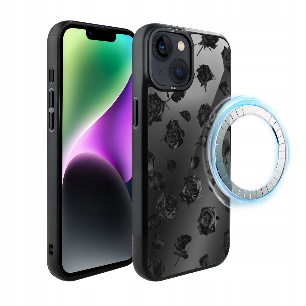 Pouzdro pro iPhone 14 Ibizu DropGuard Matt s MagSafe, růžová barva