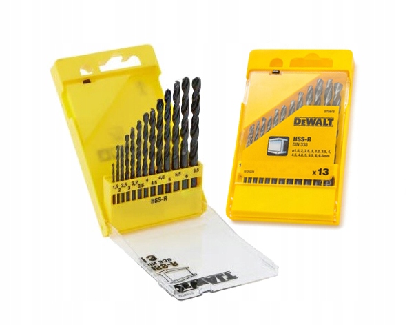 

Dewalt DT5912 Zestaw Wierteł Do Metalu 13SZT Hss-r