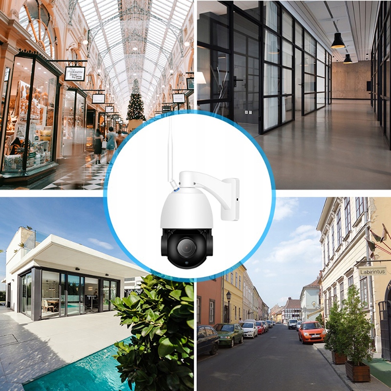 KAMERA OBROTOWA IP WIFI 30X ZOOM OPTYCZNY 5MPX Marka inna