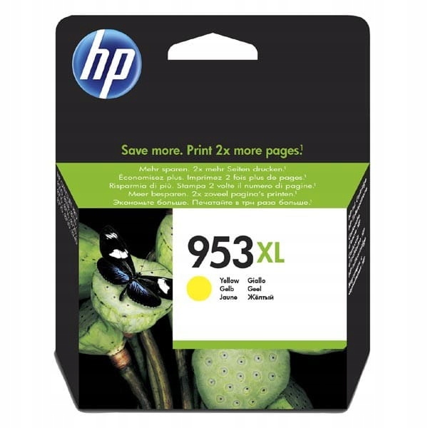 Inkoust Hp 953XL F6U18A žlutý, originální