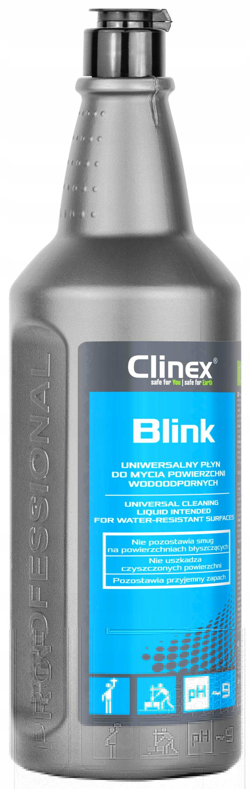 

Clinex Blink Do Mycia Powierzchni Wodoodpornych 1L