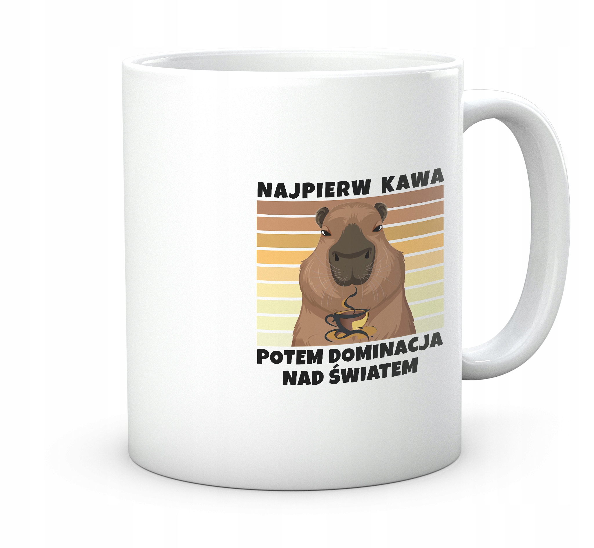 Prezent Kubek do Pracy. Kawa Potem Dominacja