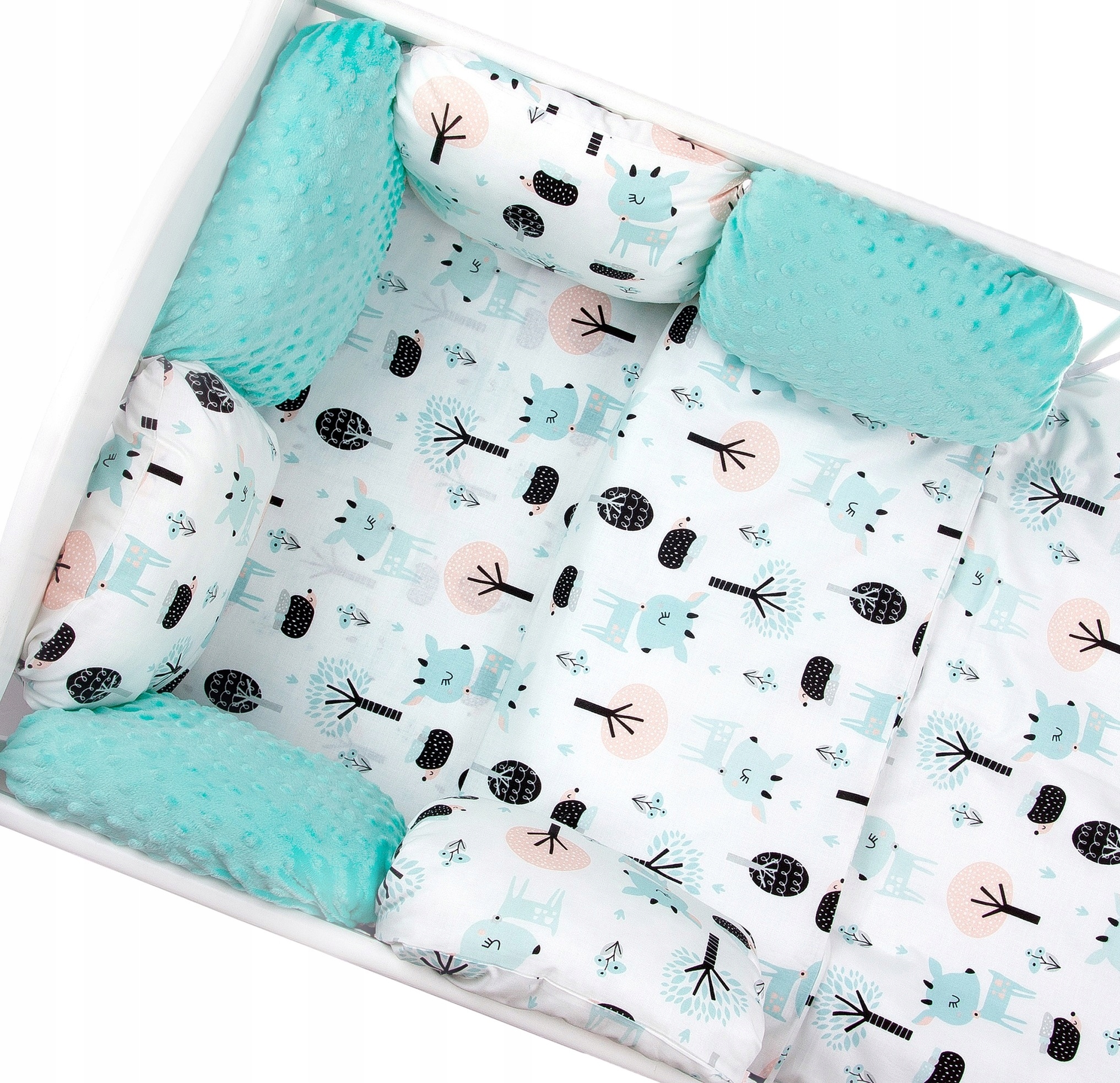 

9CZ. Kpl. Pościeli Do Łóżeczka 90X120CM Minky