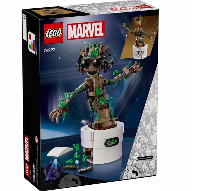 Stavebnice Marvel Heroes 76297 Tančící Groot