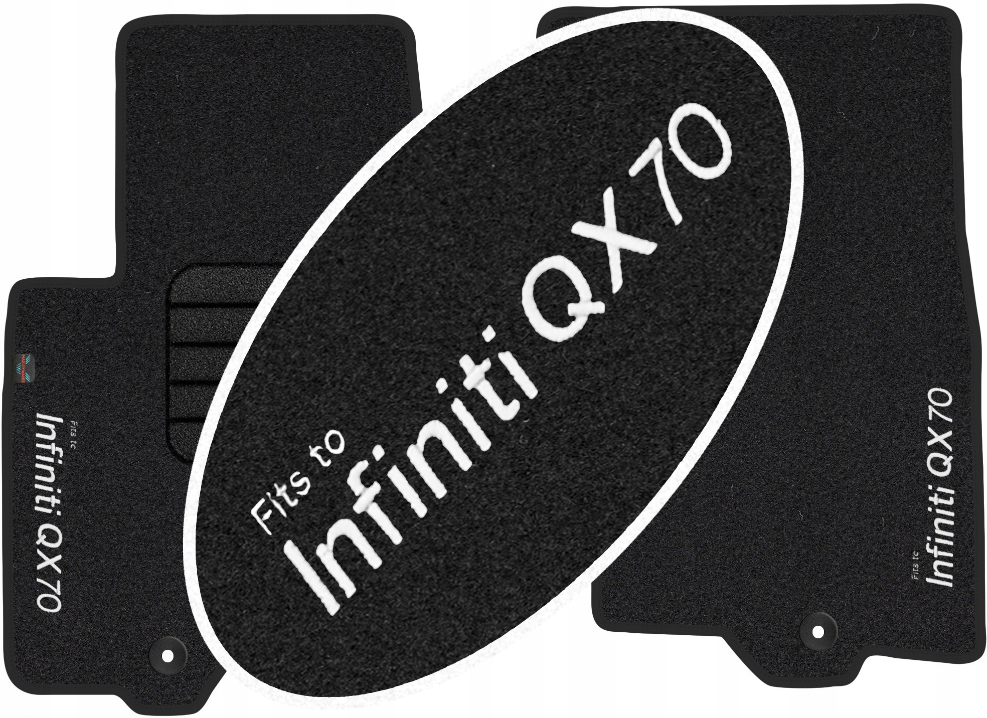 Килимки Max-Килимок велюрові 102827900003 2 el.