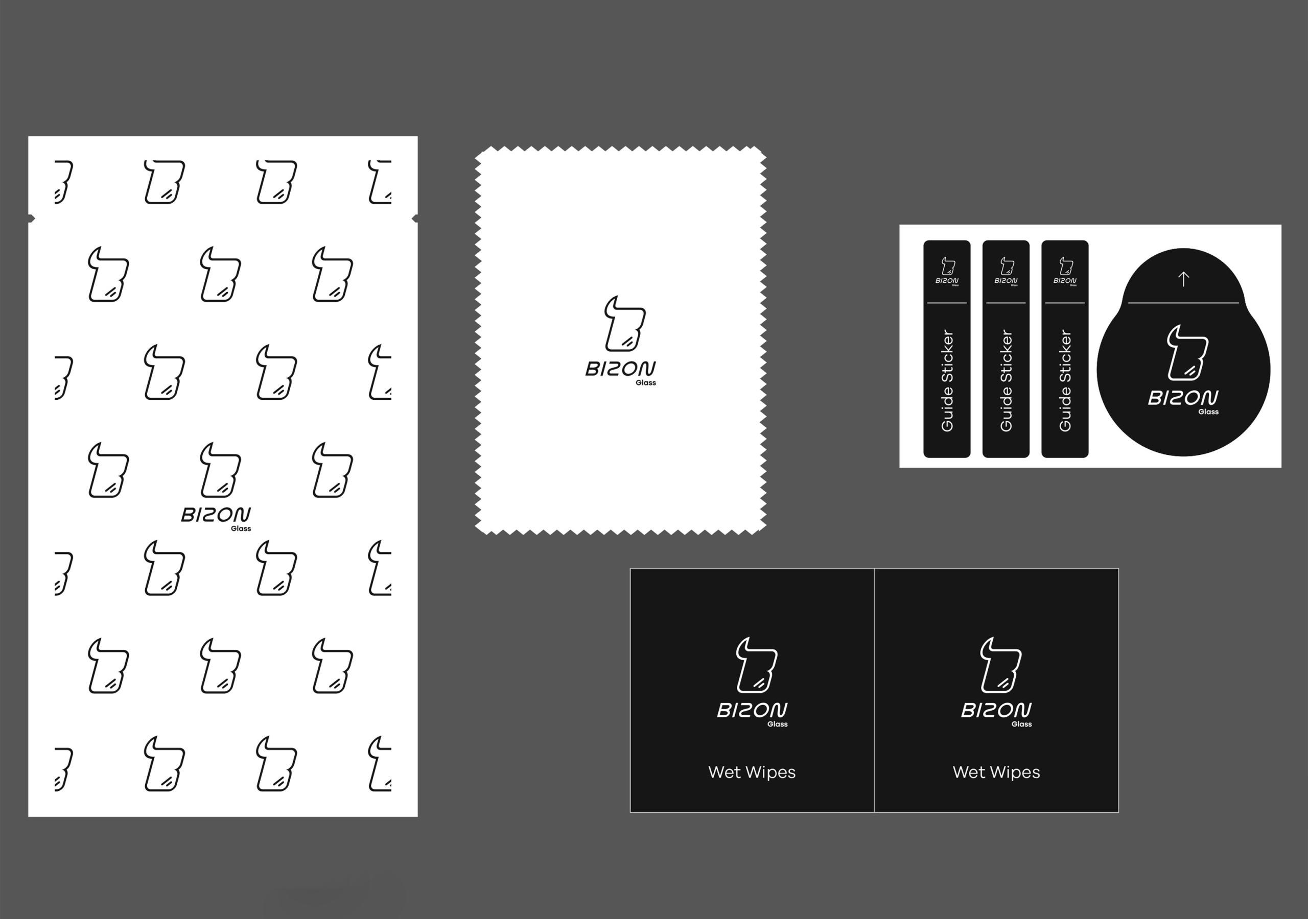 2x Szkło + szybka na aparat BIZON do iPhone 12 Zestaw do aplikacji tak