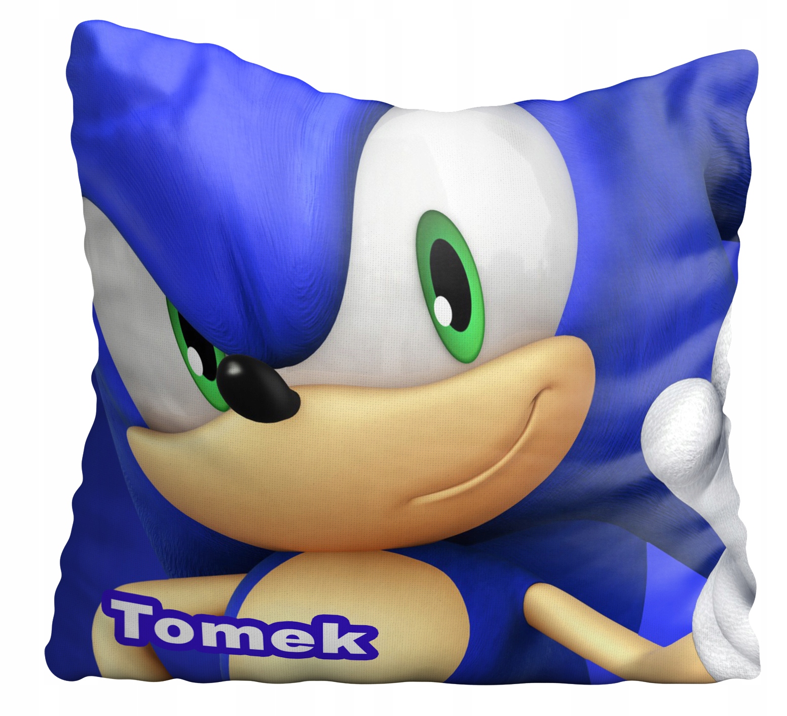 

Poduszka poszewka Sonic Imię 40x40 cm